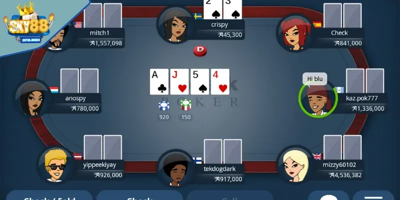 Các vòng đánh Poker bạn cần biết
